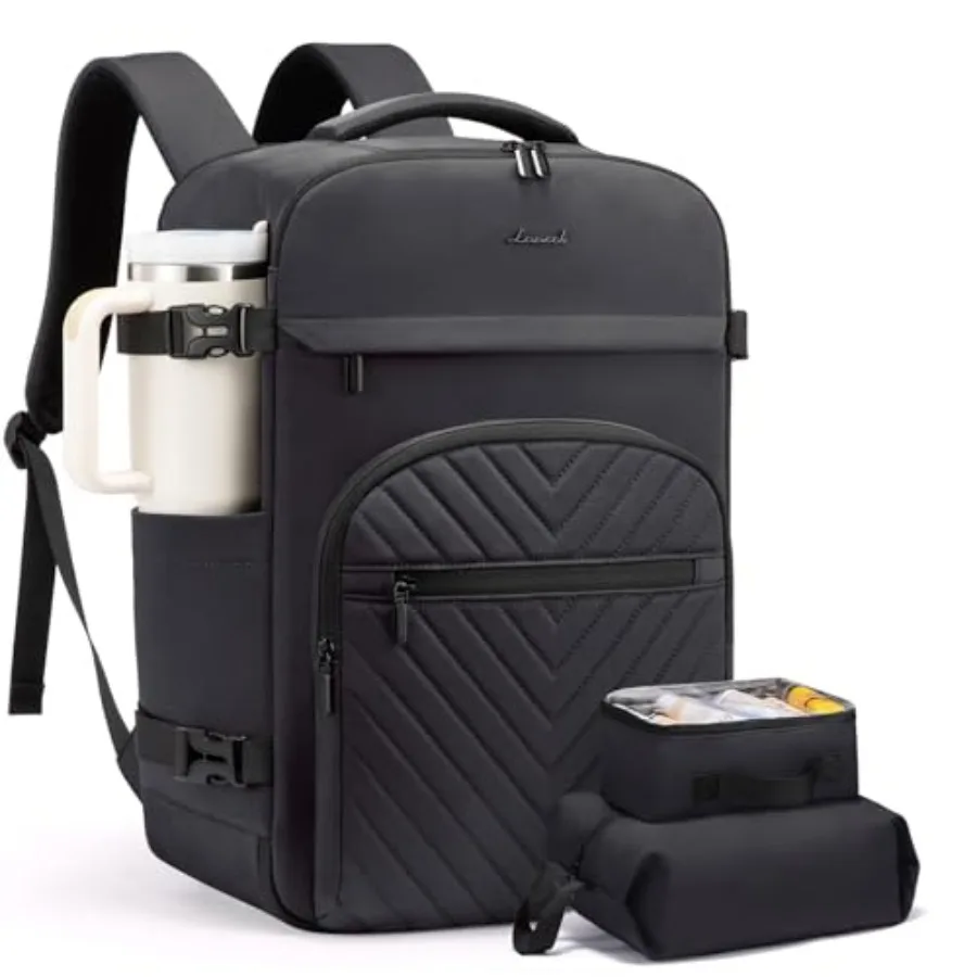 40L Travel Backpack for Women Men, TSA Personal Item Travel Bag Fits 17.3inch Laptop, Waterproof Airline Approved Carry On Lugg
40L Travel Backpack for Women Men, TSA Personal Item Travel Bag Fits 17.3inch Laptop, Waterproof Airline Approved Carry On Lugg
