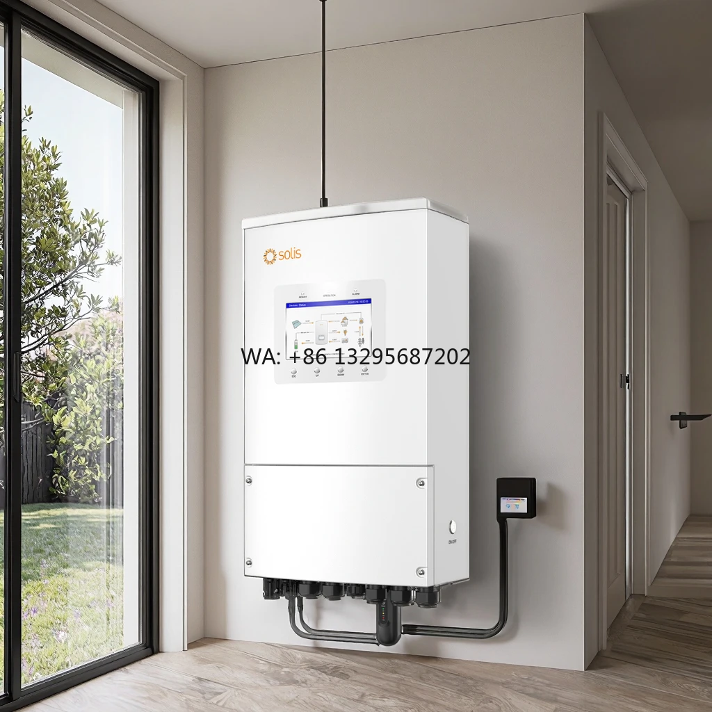 Solis Hybrid Single Phase 220V 230V 3K 3.6K 5K 6K 8kW Solar Inverter Low Voltage Energy Storage Inverters S6-EH1P(3-8)K-L-PLUS
Solis Hybrid Single Phase 220V 230V 3K 3.6K 5K 6K 8kW Solar Inverter Low Voltage Energy Storage Inverters S6-EH1P(3-8)K-L-PLUS