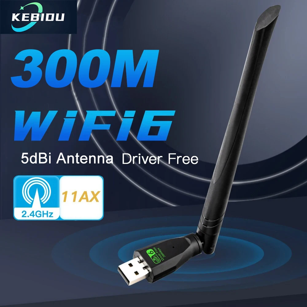 WIFI 6 USB-адаптер AX286 Сетевая карта Dongle 2,4 ГГц 802.11AX Прием сигнала антенны для ПК Ноутбук Windows 10 11 Драйвер бесплатно
WIFI 6 USB-адаптер AX286 Сетевая карта Dongle 2,4 ГГц 802.11AX Прием сигнала антенны для ПК Ноутбук Windows 10 11 Драйвер бесплатно