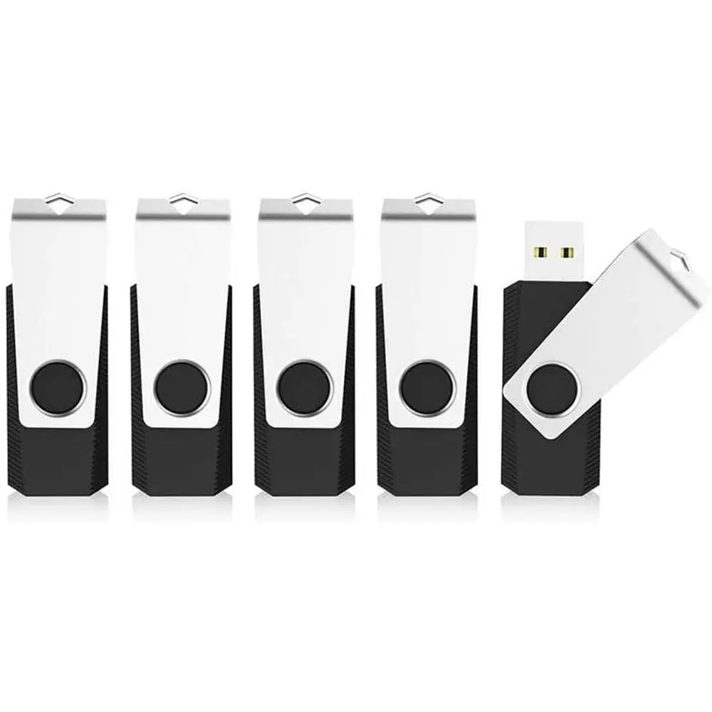 128GB USB 3.0 Flash Drives, 5-Pack High-Speed Thumb Drives, Bulk 128GB USB Memory Sticks, Black
128GB USB 3.0 Flash Drives, 5-Pack High-Speed Thumb Drives, Bulk 128GB USB Memory Sticks, Black