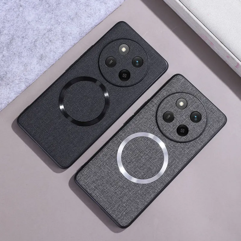 Magsafe Fabric Cloth Case for Honor X60 Wireless Charging Phone Case Cover Honor X60 Pro Fundas Para Huawei Honor X60 X60 Pro
Magsafe Fabric Cloth Case for Honor X60 Wireless Charging Phone Case Cover Honor X60 Pro Fundas Para Huawei Honor X60 X60 Pro