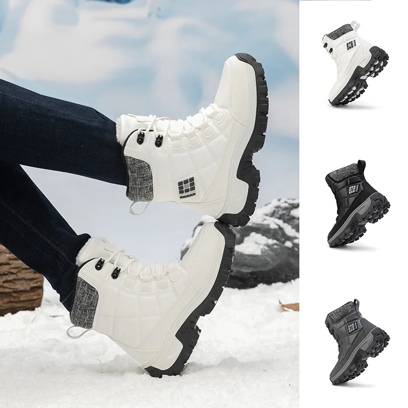 High - Top Hiking Boots, With Thick And Anti - Slip Soles,Feature A Durable And Stylish Appearance, Suitable For Various Terrain
High - Top Hiking Boots, With Thick And Anti - Slip Soles,Feature A Durable And Stylish Appearance, Suitable For Various Terrain