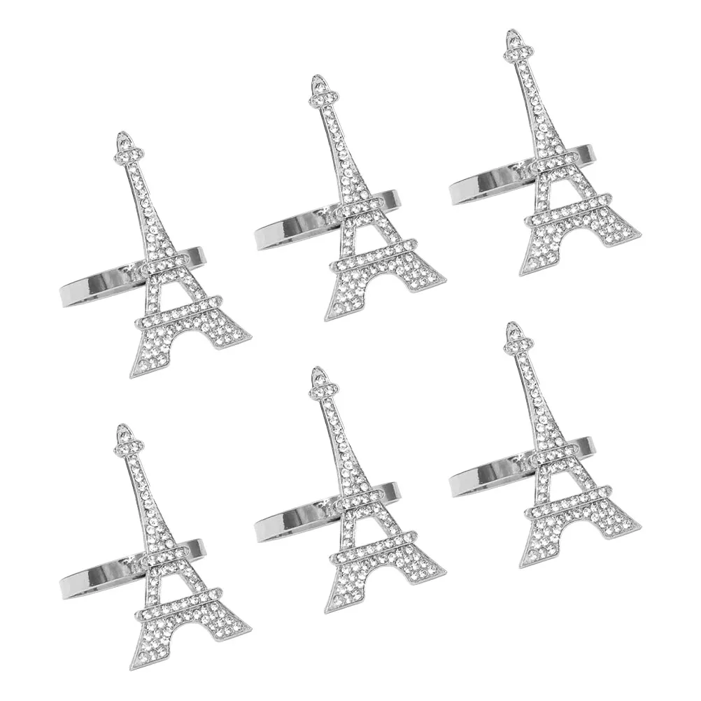 6pcs Alloy Napkin Rings Serviette Buckles Elegant Holders Reusable Decorative Banquet Wedding Serviette Rings
6pcs Alloy Napkin Rings Serviette Buckles Elegant Holders Reusable Decorative Banquet Wedding Serviette Rings