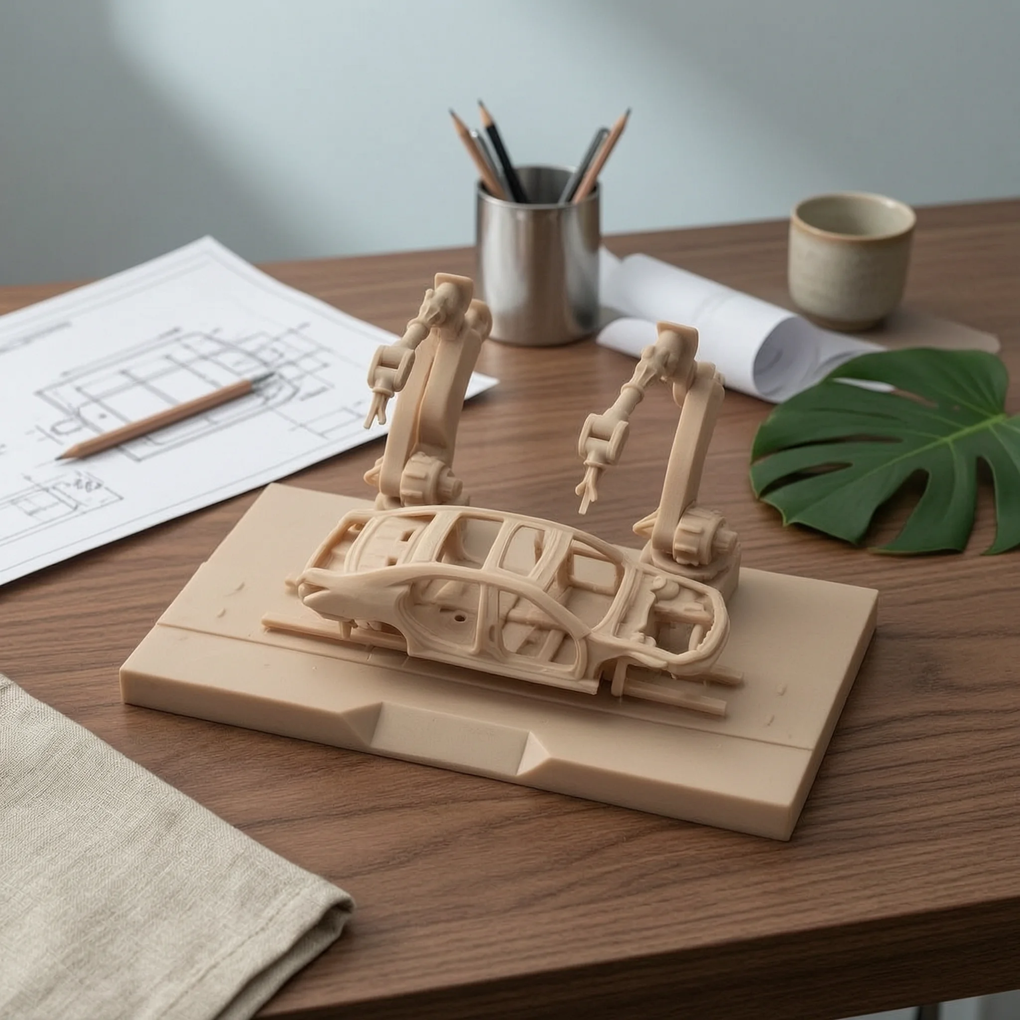 Automotive Production Line Model Molded Mechanical Details Robot Arm Model Factory Display Scene Unfinished Finish Display Piece
Automotive Production Line Model Molded Mechanical Details Robot Arm Model Factory Display Scene Unfinished Finish Display Piece
