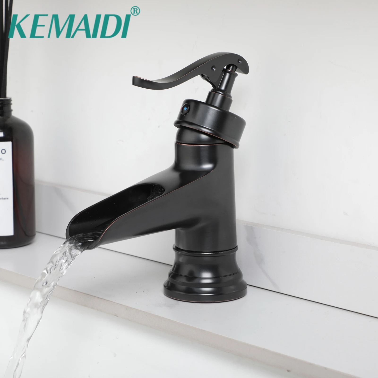 Смеситель для раковины KEMAIDI Orb, черный кран для холодной и горячей воды, крепление на раковину
Смеситель для раковины KEMAIDI Orb, черный кран для холодной и горячей воды, крепление на раковину