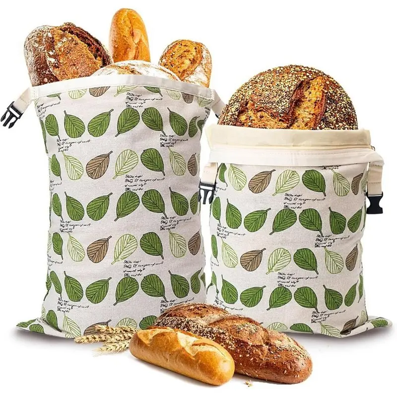AB41-Bread Bags For Homemade Bread, 2Pcs Beeswax Sourdough Storage Bags With Zipper, Size 13" X 17" In Natural Material
AB41-Bread Bags For Homemade Bread, 2Pcs Beeswax Sourdough Storage Bags With Zipper, Size 13" X 17" In Natural Material