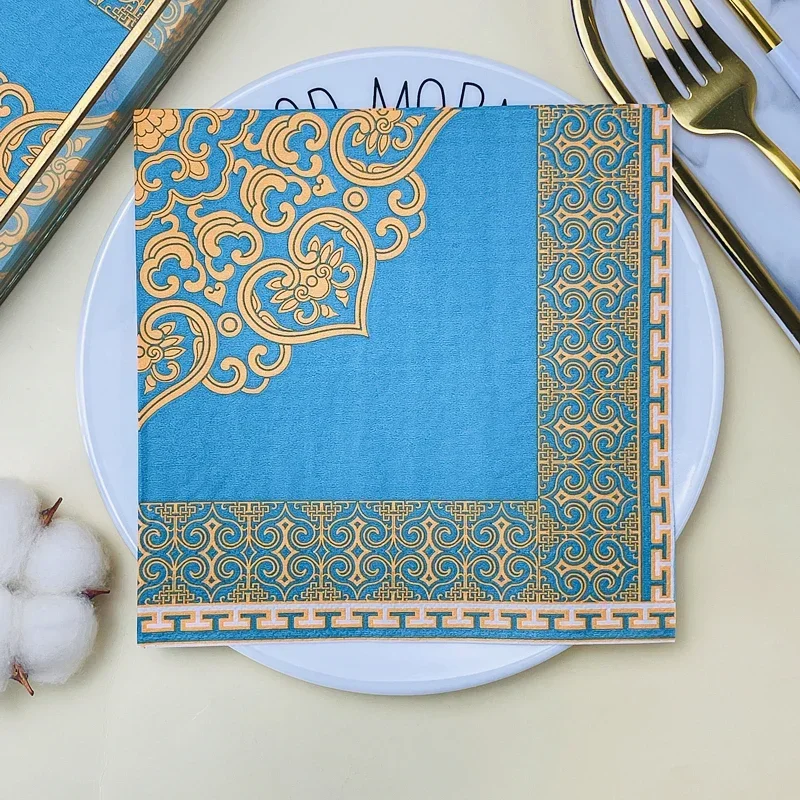 Mongolian Wind Printing Napkins Square Napkins Hotel Restaurant Disposable Placemats Ethnic Wind Floral Pattern Paper Napkins 33
Mongolian Wind Printing Napkins Square Napkins Hotel Restaurant Disposable Placemats Ethnic Wind Floral Pattern Paper Napkins 33
