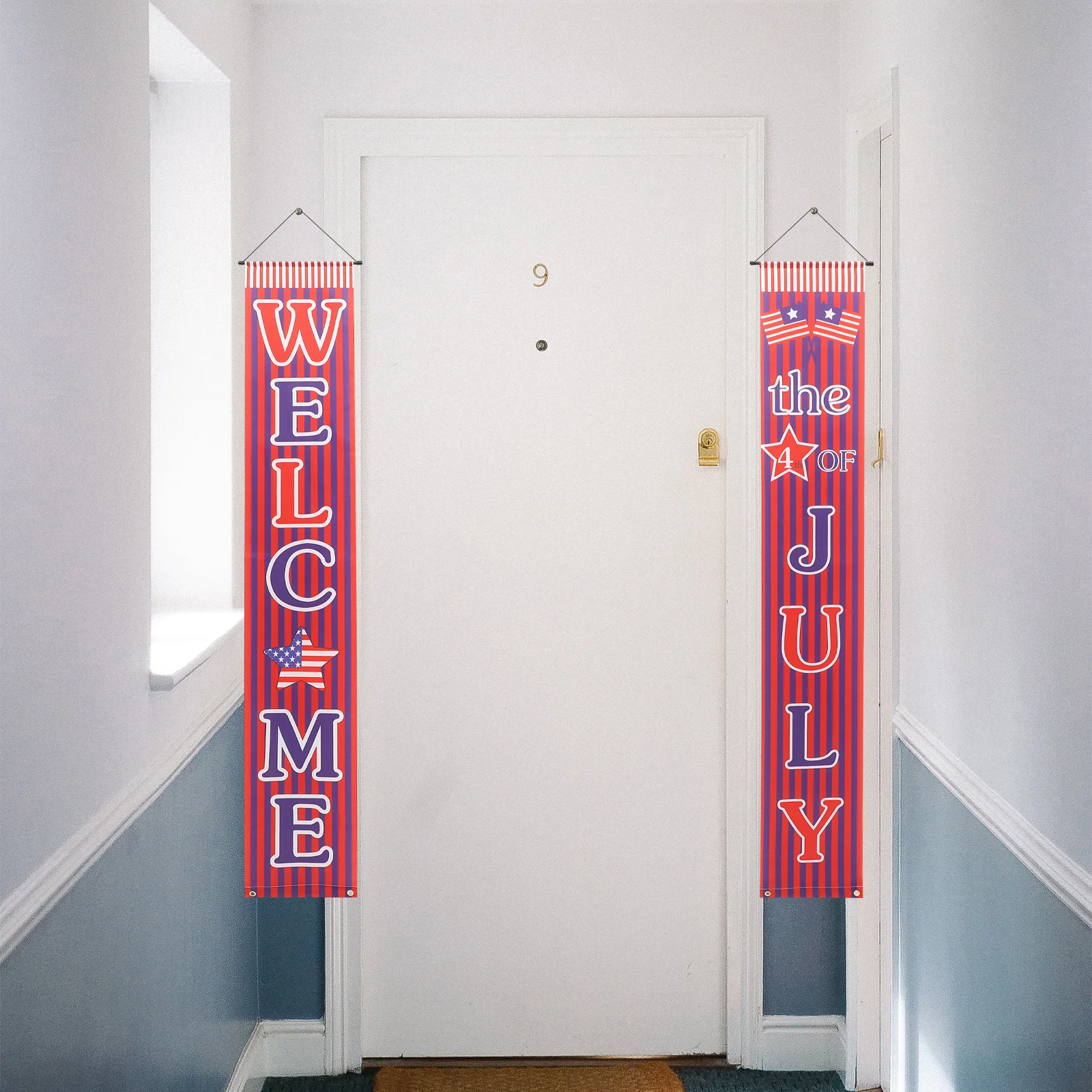 1Pair Memorial Day Porch Banner Independence Day Party Decoration Patriotic Hanging Door Banner Patriotic Party Decoration
1Pair Memorial Day Porch Banner Independence Day Party Decoration Patriotic Hanging Door Banner Patriotic Party Decoration