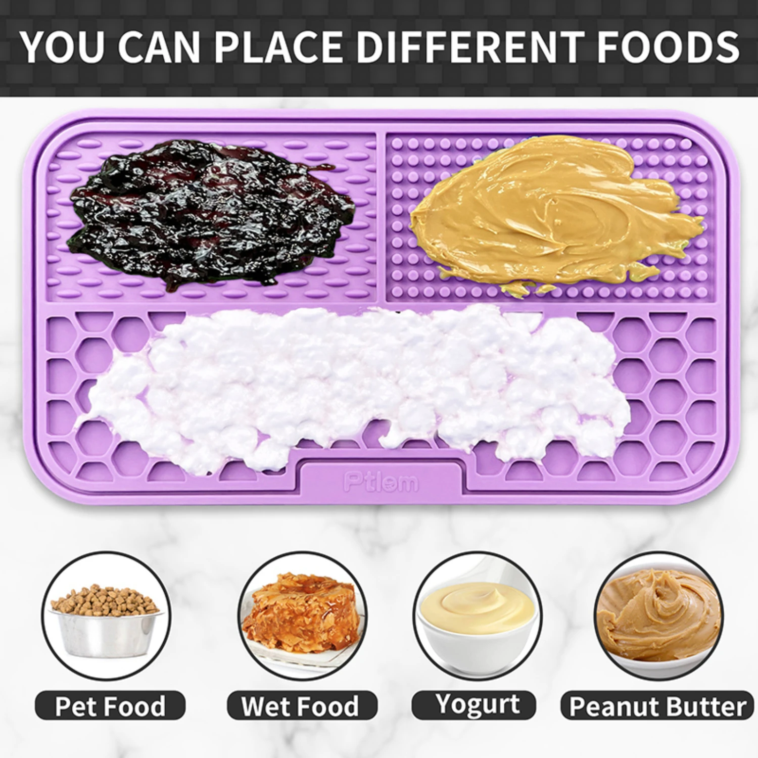 Slow-Feeding Eco-Friendly Durable Non-Toxic Silicone Pet Placemat - Essential Anti-Choking Anti-Slip Dog Lick Mat - Ideal Suppli
Slow-Feeding Eco-Friendly Durable Non-Toxic Silicone Pet Placemat - Essential Anti-Choking Anti-Slip Dog Lick Mat - Ideal Suppli