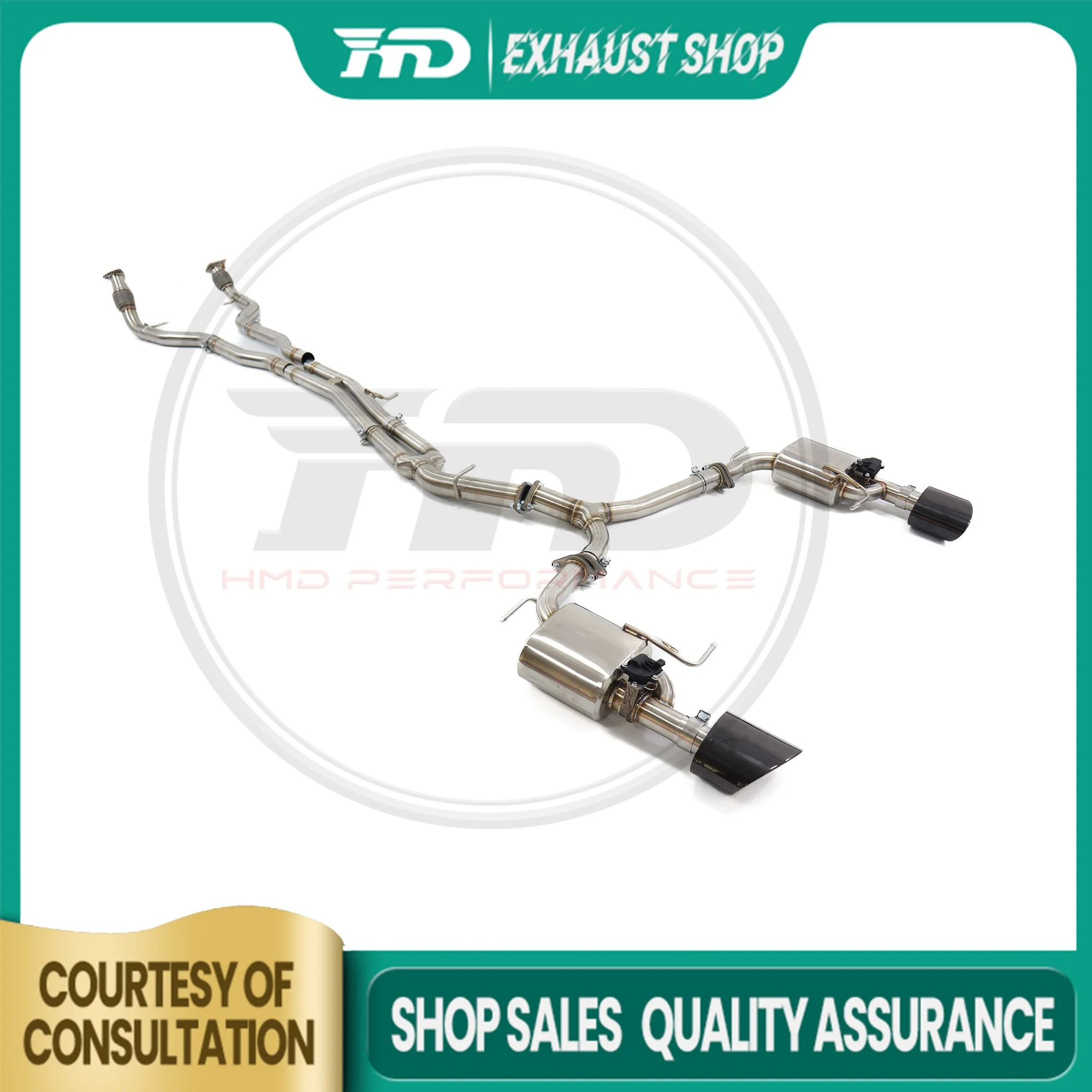  Customizable Catback For Audi A6 C8 Upgrade RS6 Stainless Steel Exhaust System Electronic Valve Muffler Tips Resonant Tube HMD
Customizable Catback For Audi A6 C8 Upgrade RS6 Stainless Steel Exhaust System Electronic Valve Muffler Tips Resonant Tube HMD