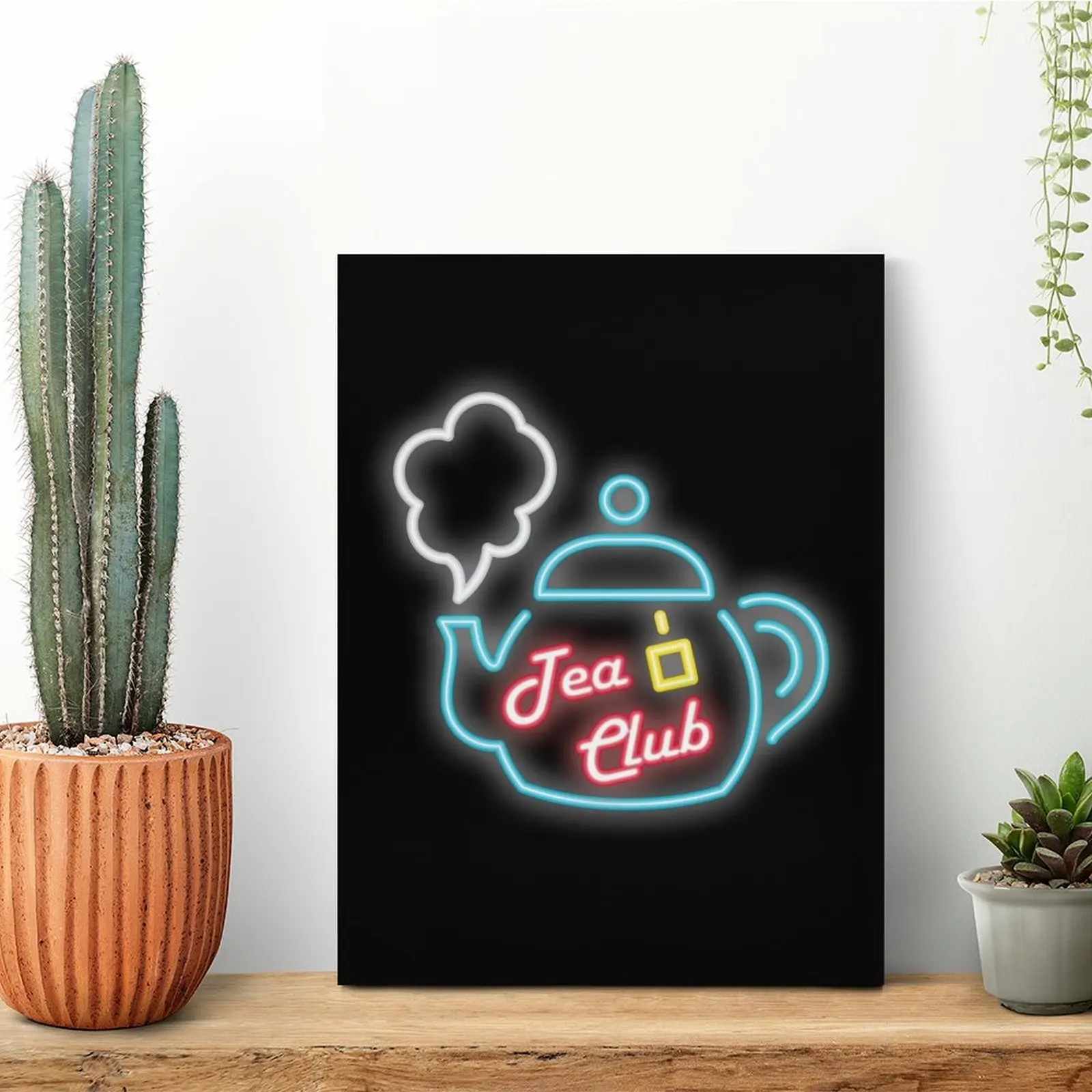 Tea Club Neon Sign Canvas Painting Poster Painting Garage Bar Cave Pub Create Framed Wall Paintings
Tea Club Neon Sign Canvas Painting Poster Painting Garage Bar Cave Pub Create Framed Wall Paintings