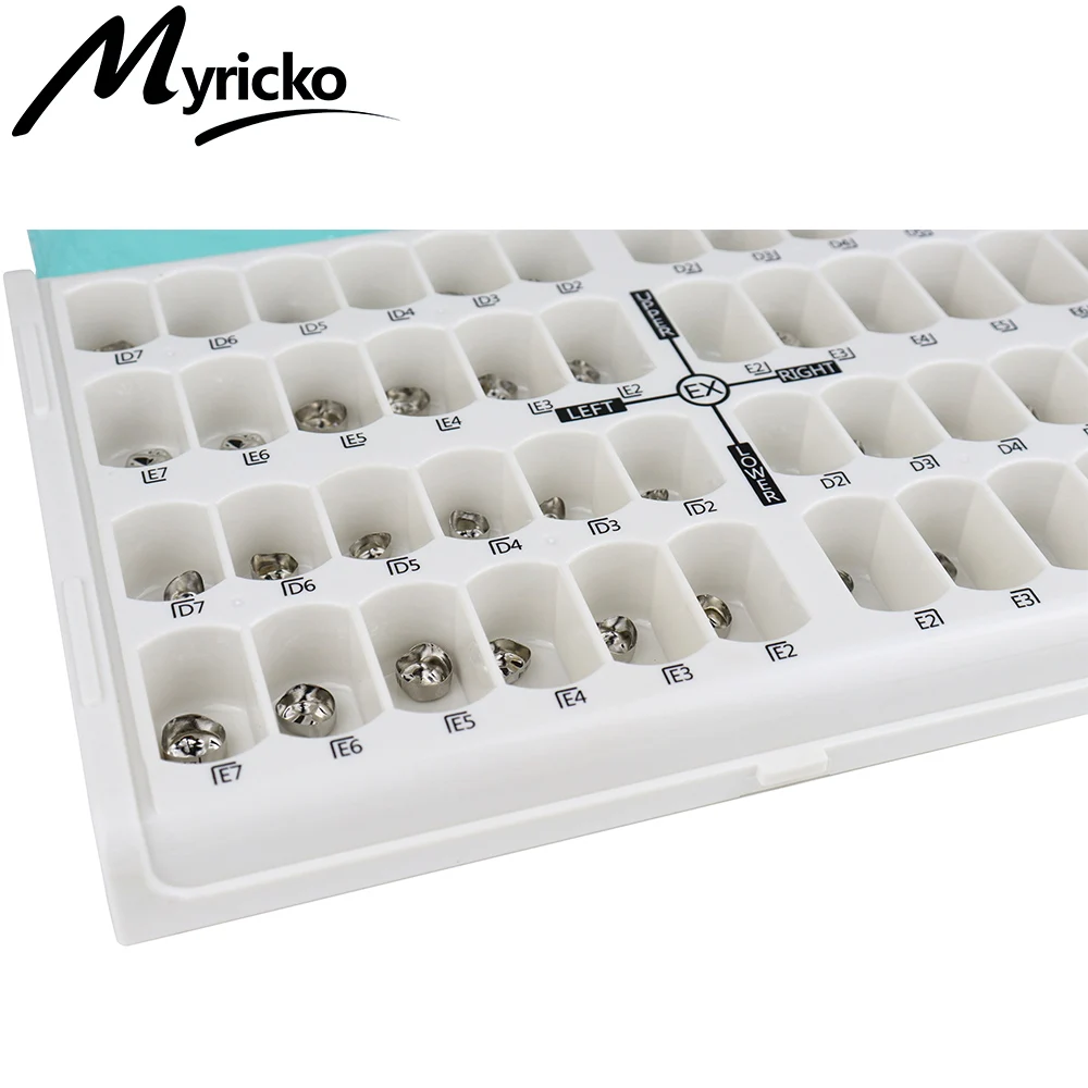 48Pcs Dental Primary Molar Crown teeth Preformed Stainless Steel Temporary Crowns Kit Adult Kids Dentistry Pediatric
48Pcs Dental Primary Molar Crown teeth Preformed Stainless Steel Temporary Crowns Kit Adult Kids Dentistry Pediatric