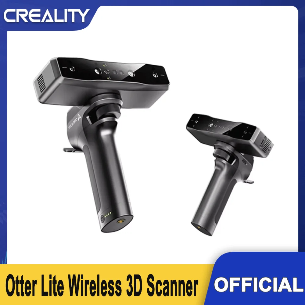 Creality Otter Lite 3D Scanner Wireless 3D Scanner CR-Scan Raptor 0.05mm High Accuracy Anti-shaking Full-Color 3D Scanner
Creality Otter Lite 3D Scanner Wireless 3D Scanner CR-Scan Raptor 0.05mm High Accuracy Anti-shaking Full-Color 3D Scanner