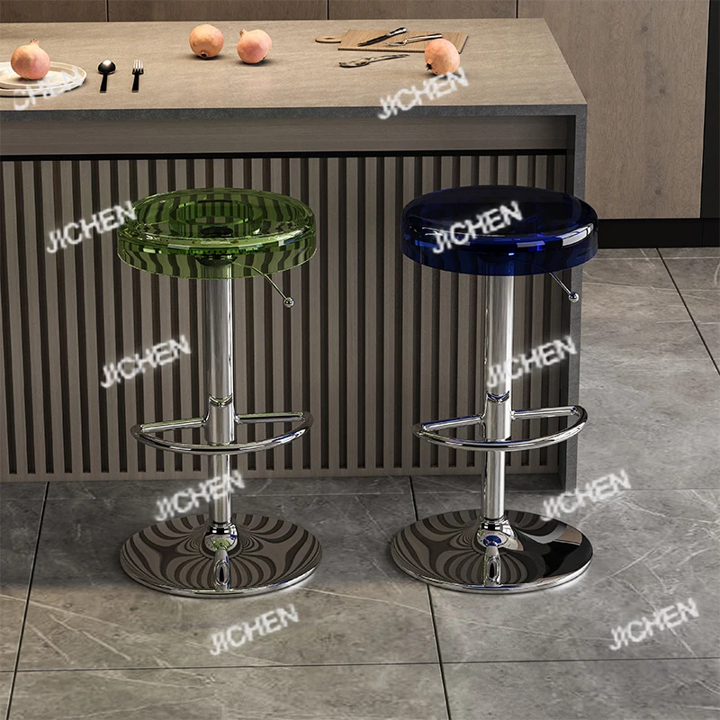 Кухонные барные стулья с регулируемой высотой, прозрачные серебряные ножки, дизайн, прозрачный обеденный барный стул, современная банкетная мебель для гостиной
Кухонные барные стулья с регулируемой высотой, прозрачные серебряные ножки, дизайн, прозрачный обеденный барный стул, современная банкетная мебель для гостиной