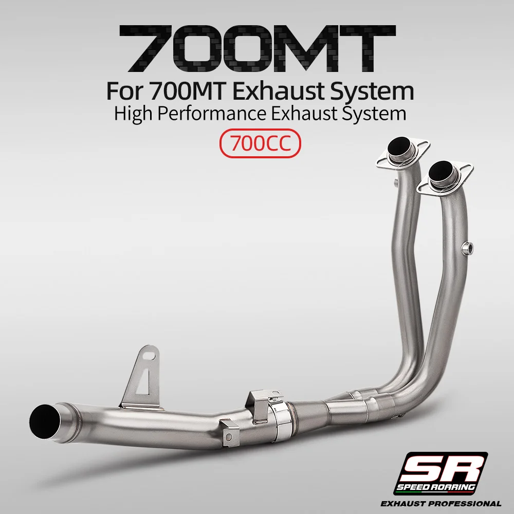 Motorcycle Escape System Front Middle Link Pipe for 700 MT 2025 2026 Connect Original Exhaust Muffler
Motorcycle Escape System Front Middle Link Pipe for 700 MT 2025 2026 Connect Original Exhaust Muffler