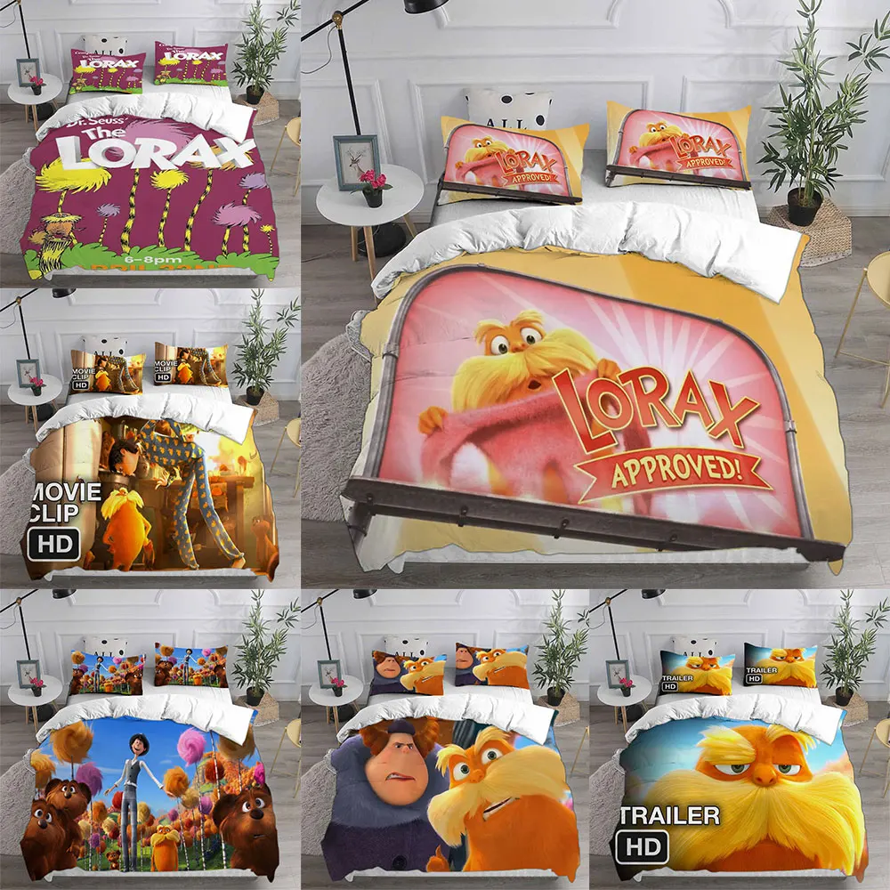 The Lorax(2012) Bedding Sets Quilt Bed Cover Comforter Duvet Cover Pillow Case 2-3 Pieces Sets Teenagers Children's Gifts
The Lorax(2012) Bedding Sets Quilt Bed Cover Comforter Duvet Cover Pillow Case 2-3 Pieces Sets Teenagers Children's Gifts