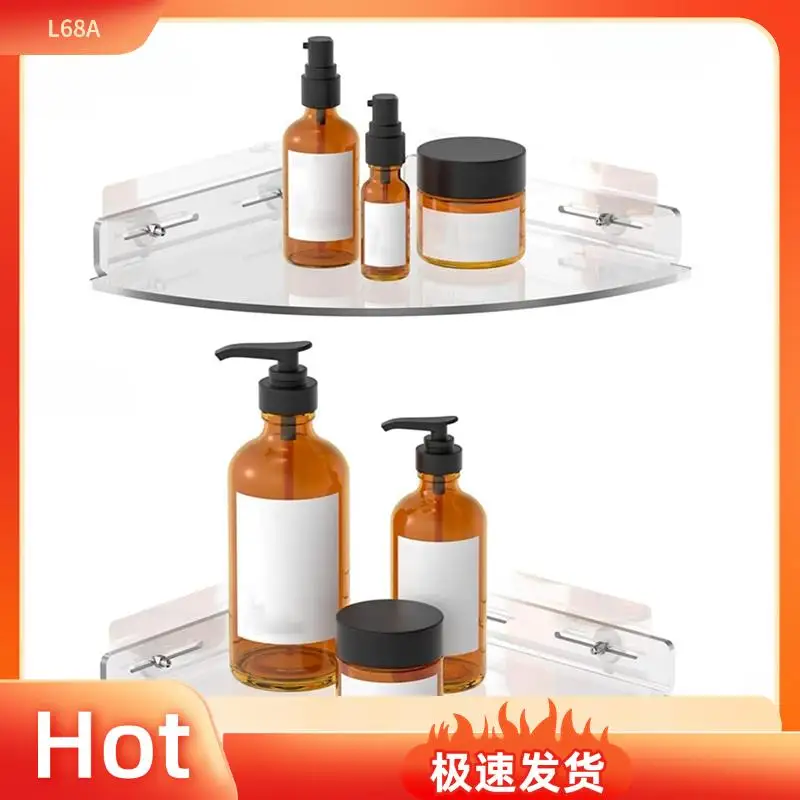 L68A Triangle Storage Rack 2Pcs Wall Mount Floating Corner Shelf Bathroom Shelves For Kitchen Bedroom
L68A Triangle Storage Rack 2Pcs Wall Mount Floating Corner Shelf Bathroom Shelves For Kitchen Bedroom