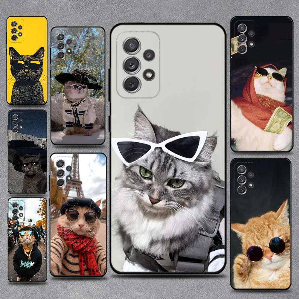 Fashion COOL Cat Phone Case For Samsung S25,S24,S21,S22,S23,S30,Ultra,S20,Plus,Fe,Lite,Note,10,9,5G Black Cover
Fashion COOL Cat Phone Case For Samsung S25,S24,S21,S22,S23,S30,Ultra,S20,Plus,Fe,Lite,Note,10,9,5G Black Cover