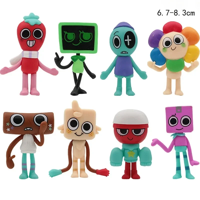 8Pcs/Set Dandy's World PVC Action Figure Toy Cartoon Dandy World Horror Game Model Doll Figurines Kids Gifts
8Pcs/Set Dandy's World PVC Action Figure Toy Cartoon Dandy World Horror Game Model Doll Figurines Kids Gifts