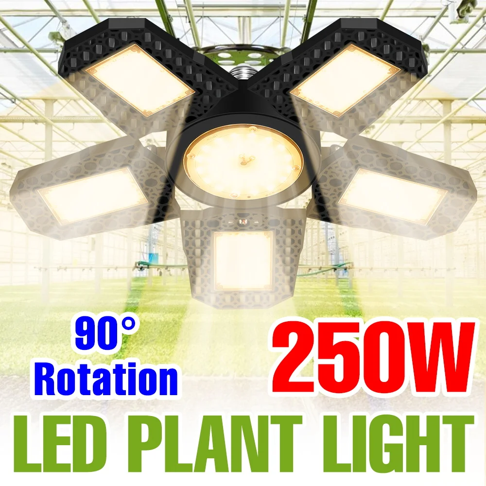 250W Full Spectrum LED Deformation Plant Grow Lamp E27 Foldable Seed Fill Light Greenhouse Tent Vegs Flower Cultivation Lighting
250W Full Spectrum LED Deformation Plant Grow Lamp E27 Foldable Seed Fill Light Greenhouse Tent Vegs Flower Cultivation Lighting