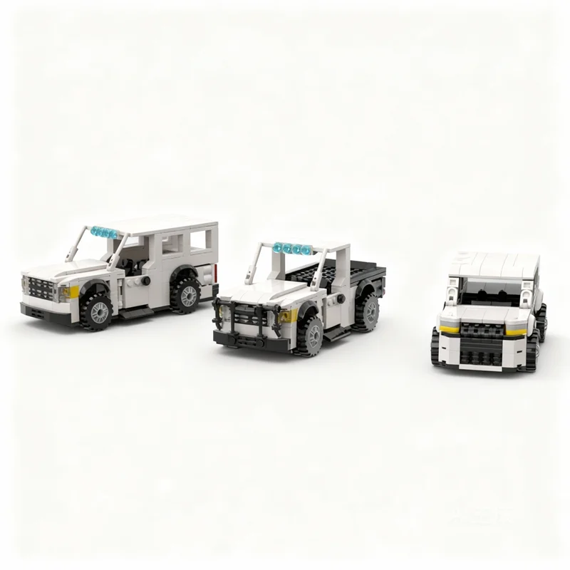 791pcs MOC Toyota Land Cruiser Bundle City Champions Model Building Blocks Construction Toy Christmas Gifts DIY Creative Idea
791pcs MOC Toyota Land Cruiser Bundle City Champions Model Building Blocks Construction Toy Christmas Gifts DIY Creative Idea