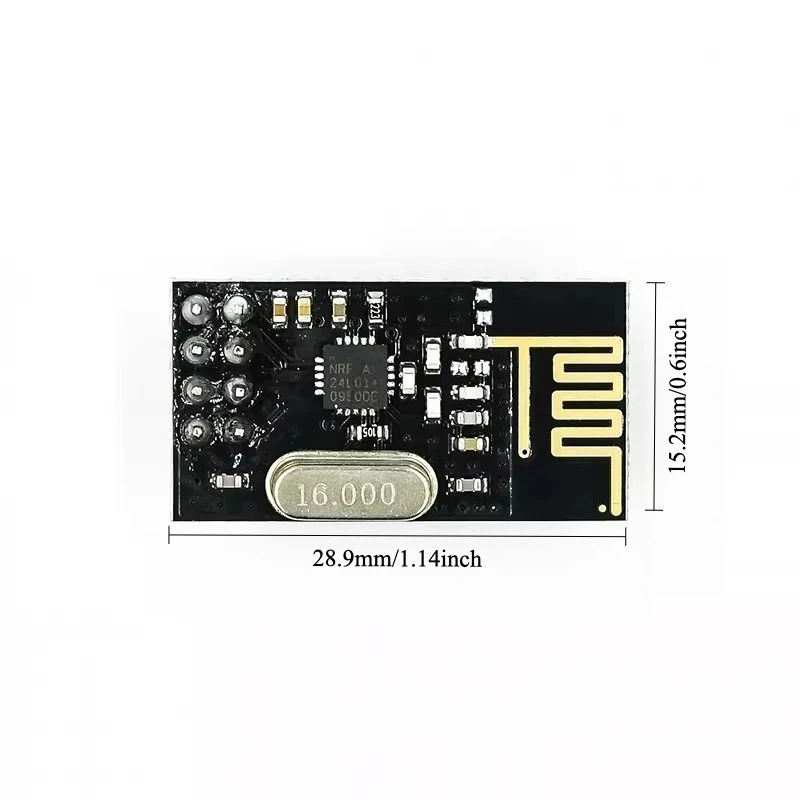 4pcs NRF24L01 Plus Wireless Module Enhanced Power 2.4G Transceiver Si24R1 for Arduino Smart Home Robot
4pcs NRF24L01 Plus Wireless Module Enhanced Power 2.4G Transceiver Si24R1 for Arduino Smart Home Robot