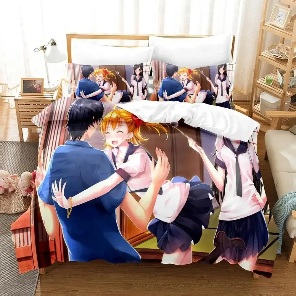 2024 Barakamon Bedding Set Single Twin Full Queen King Size Bed Set Adult Kid Bedroom Duvet cover Sets 3D Anime Bed Sheet Set
2024 Barakamon Bedding Set Single Twin Full Queen King Size Bed Set Adult Kid Bedroom Duvet cover Sets 3D Anime Bed Sheet Set
