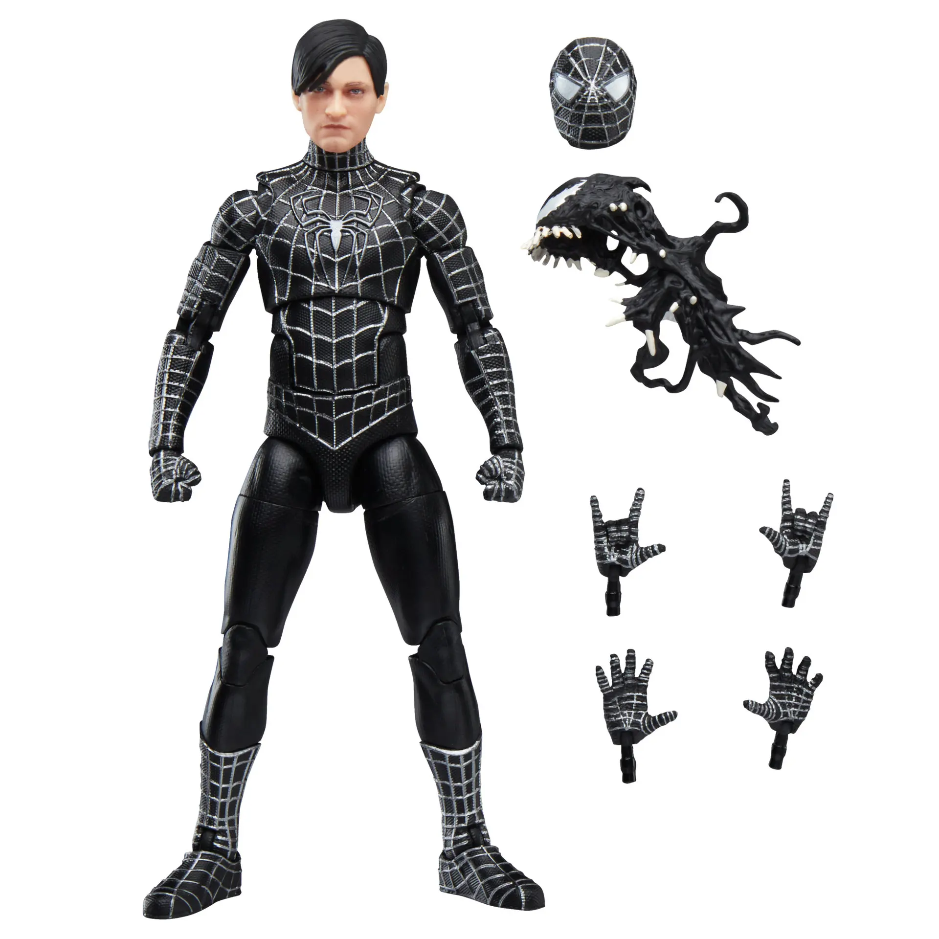 Anime Marvel Legends Spider-Man 3 Symbiote Spider-Man Toby Action Figure Figurine Movable Joint Model Toys Kids Birthday Gift
Anime Marvel Legends Spider-Man 3 Symbiote Spider-Man Toby Action Figure Figurine Movable Joint Model Toys Kids Birthday Gift