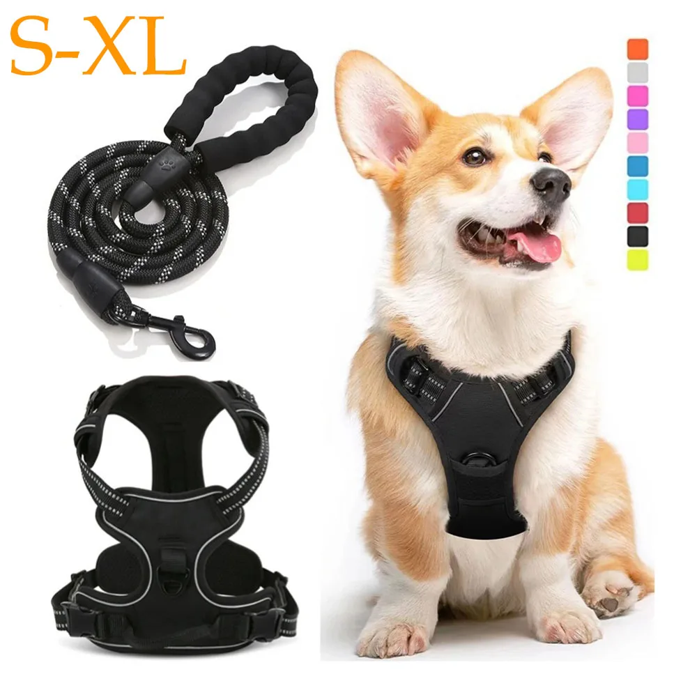 Pet Dog Harness Reflective Adjustable Breathable Vest Chest Strap for Small Medium Large Dogs Cat Puppy Collar Dog Accessoires
Pet Dog Harness Reflective Adjustable Breathable Vest Chest Strap for Small Medium Large Dogs Cat Puppy Collar Dog Accessoires