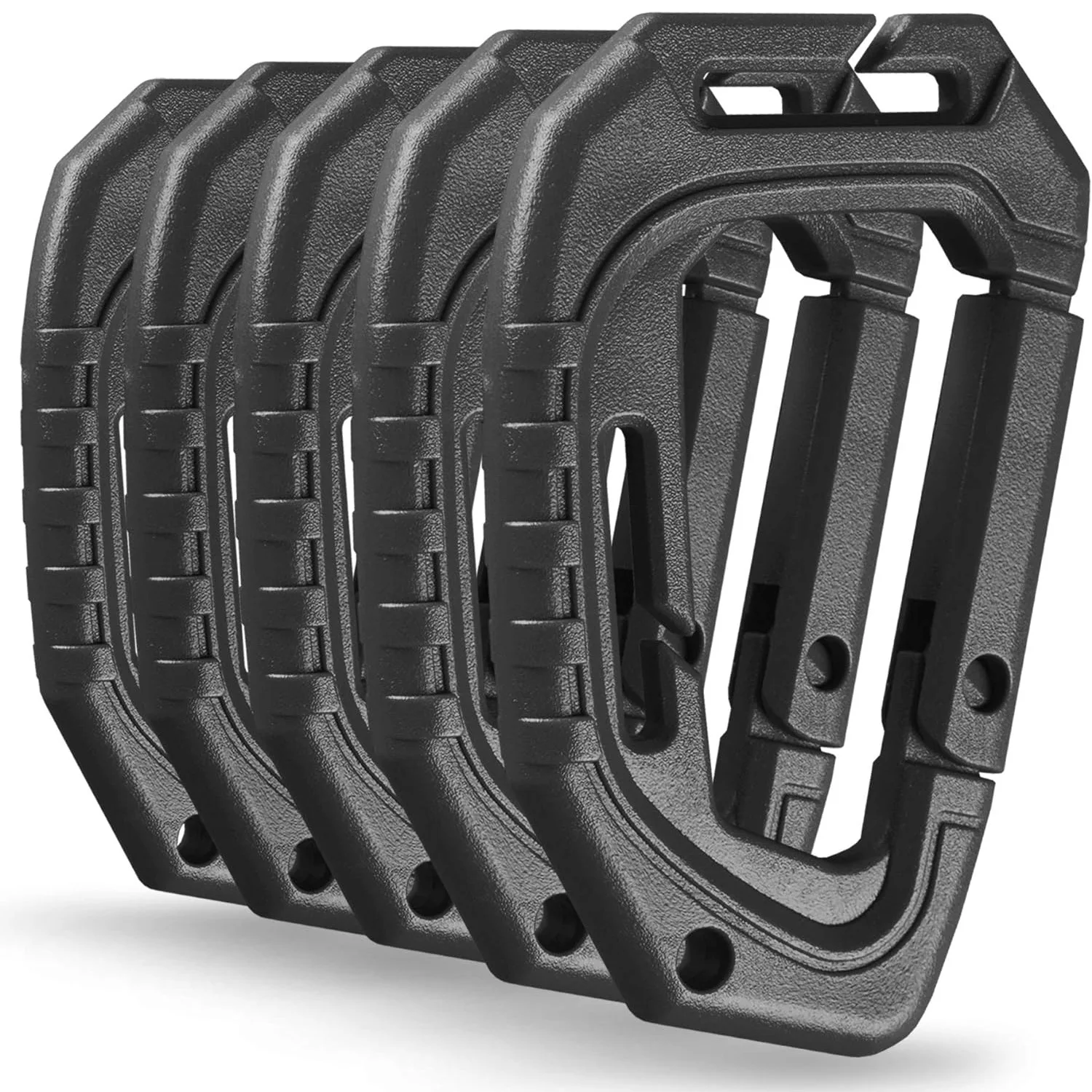 5 Pcs Multipurpose Tactical Plastic D-Ring Sturdy Durable Molle Clips Hanging Hook Lanyards Weapons Backpack Vest Belt Accessory
5 Pcs Multipurpose Tactical Plastic D-Ring Sturdy Durable Molle Clips Hanging Hook Lanyards Weapons Backpack Vest Belt Accessory