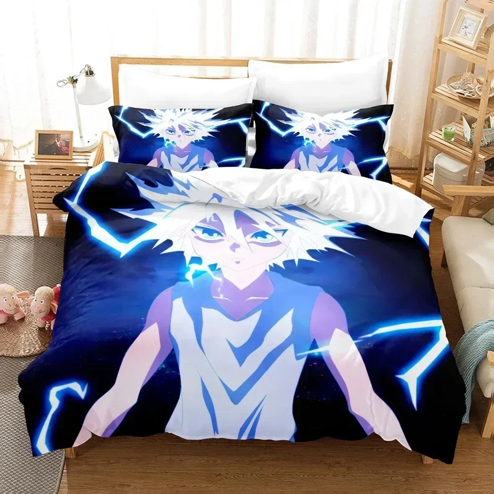 New Hunter X Hunter Bedding Set Duvet Cover Sheet Printed Bed Set Pillowcase Bed Full Queen King Size Aldult Kid Bedroom Anime
New Hunter X Hunter Bedding Set Duvet Cover Sheet Printed Bed Set Pillowcase Bed Full Queen King Size Aldult Kid Bedroom Anime