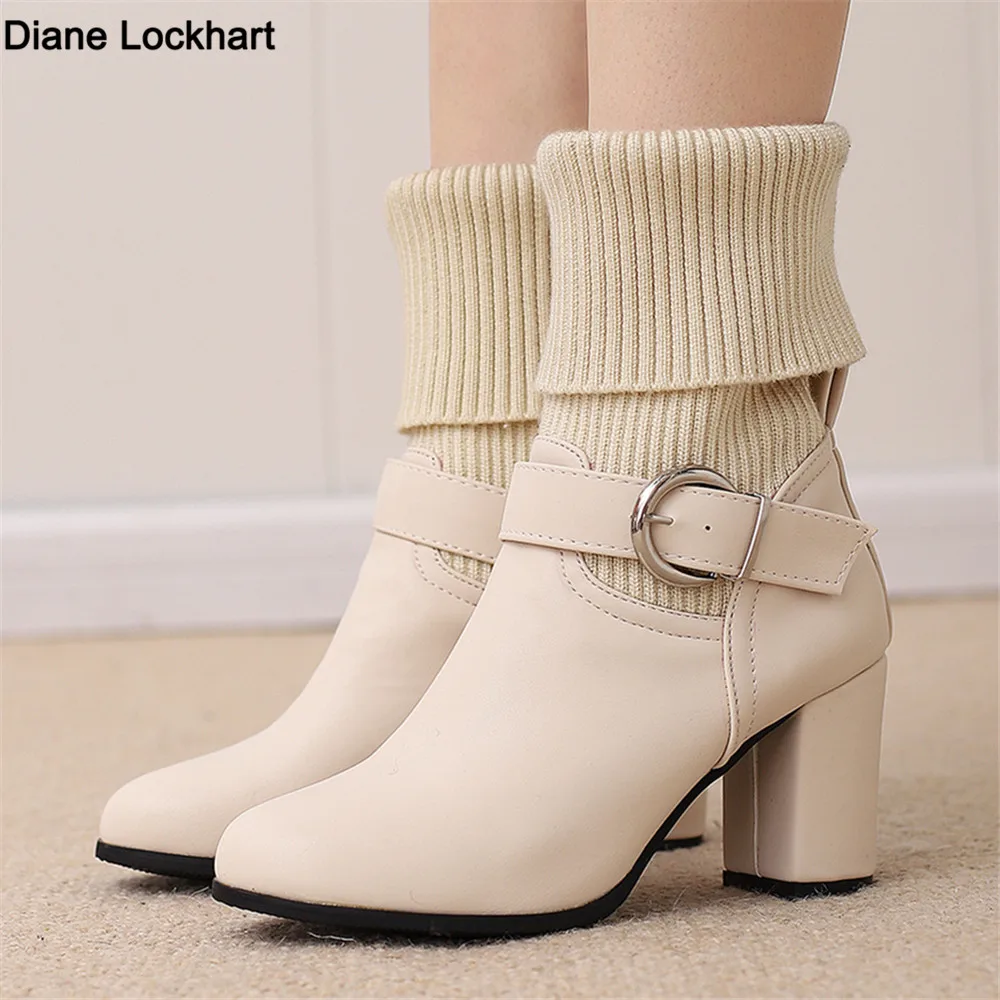 2025 Autumn Winter Knitted Short Boots Women New Ankle Socks Shoes Women Fashion Ankle Buckle Slip on High Heels Botas De Mujer
2025 Autumn Winter Knitted Short Boots Women New Ankle Socks Shoes Women Fashion Ankle Buckle Slip on High Heels Botas De Mujer