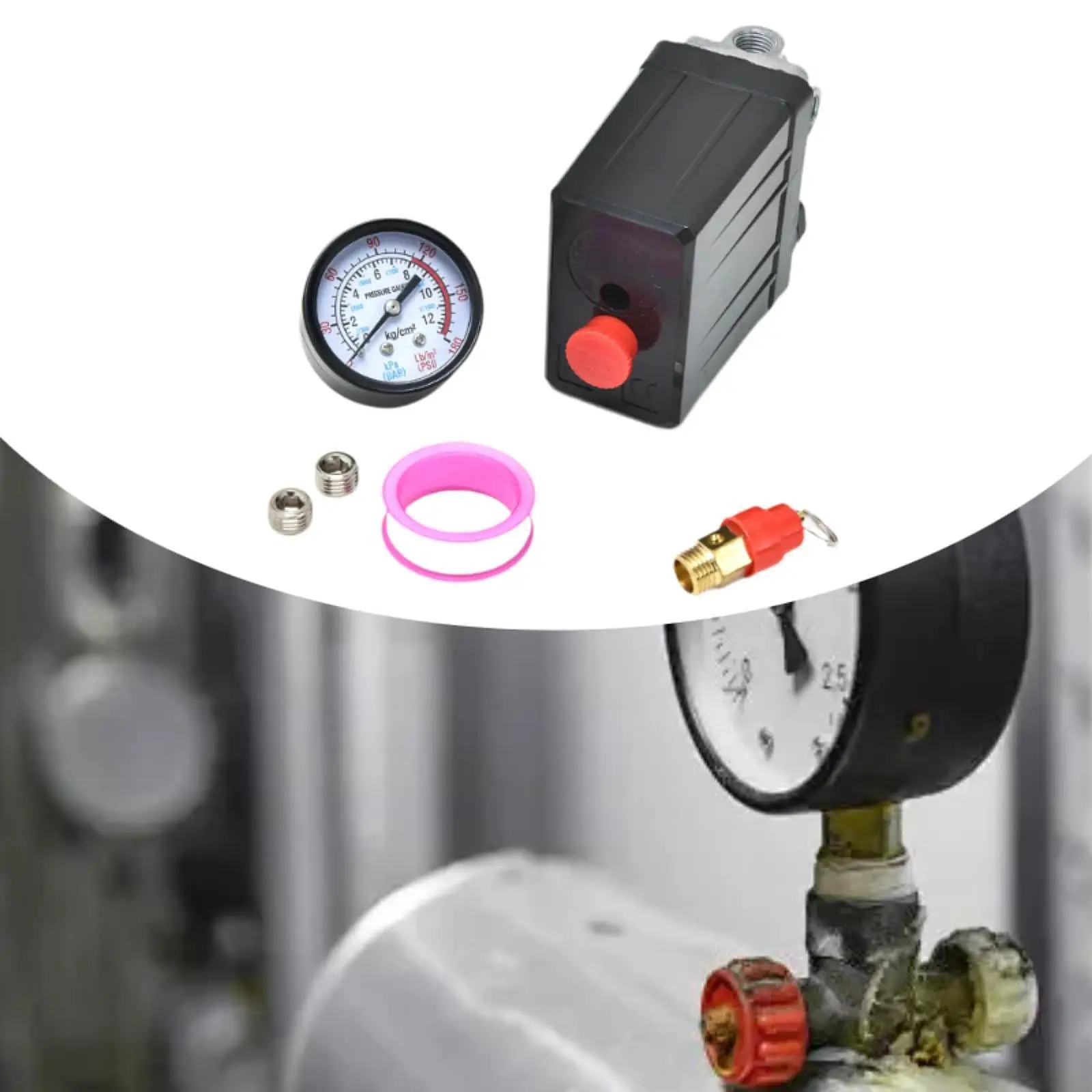Pressure Switch Easy to Disassemble and Install 4 Way Control Valve Upgraded Parts
Pressure Switch Easy to Disassemble and Install 4 Way Control Valve Upgraded Parts