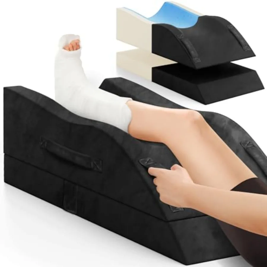 Leg Elevation Pillows Wedge Pillow for After Surgery Or Rest Memory Foam Leg Support Adjustable Back Knee Hip Ankles Pain Relie
Leg Elevation Pillows Wedge Pillow for After Surgery Or Rest Memory Foam Leg Support Adjustable Back Knee Hip Ankles Pain Relie