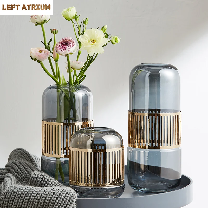 European Plated Glass Vase Hydroponic Flower Arrangement Flower Vase Living Room Decoration Gift Artifact Vases Table Decoration
European Plated Glass Vase Hydroponic Flower Arrangement Flower Vase Living Room Decoration Gift Artifact Vases Table Decoration
