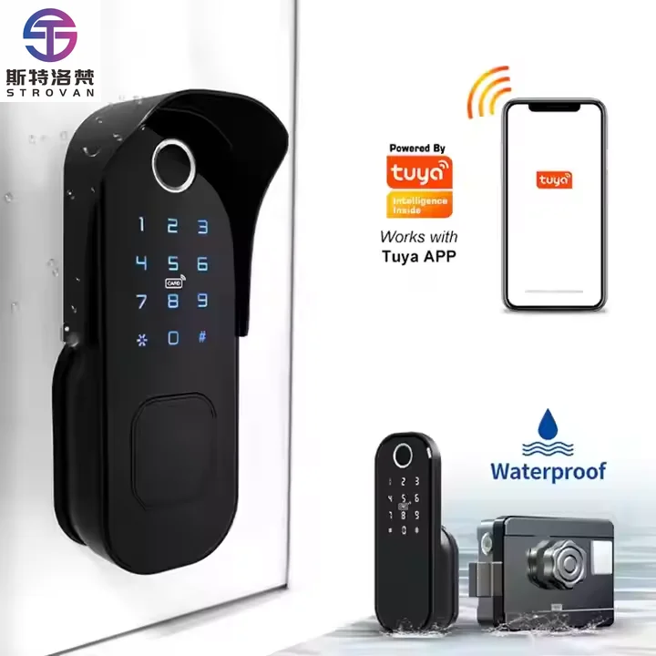 ZXHK Waterproof Tuya Smart Wifi Fingerprint Biometric Digital Electric Lock Smart Rim Lock for Outdoor Gate Keyless Entry
ZXHK Waterproof Tuya Smart Wifi Fingerprint Biometric Digital Electric Lock Smart Rim Lock for Outdoor Gate Keyless Entry