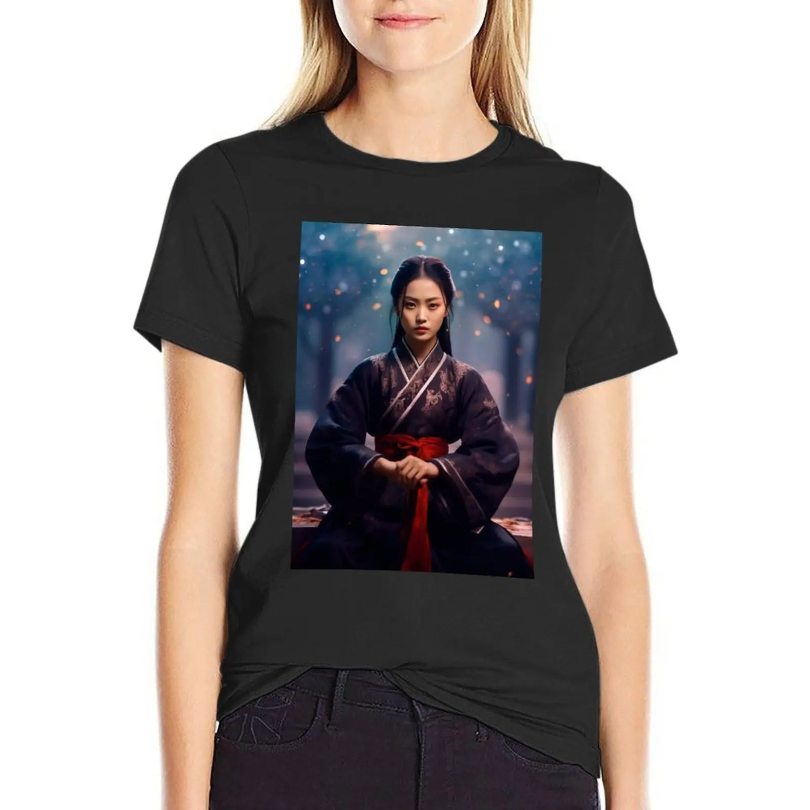 The Wuxia Warrior in Dark Robes T-Shirt animal print shirt for girls Aesthetic clothing tops sweat woman t shirt
The Wuxia Warrior in Dark Robes T-Shirt animal print shirt for girls Aesthetic clothing tops sweat woman t shirt