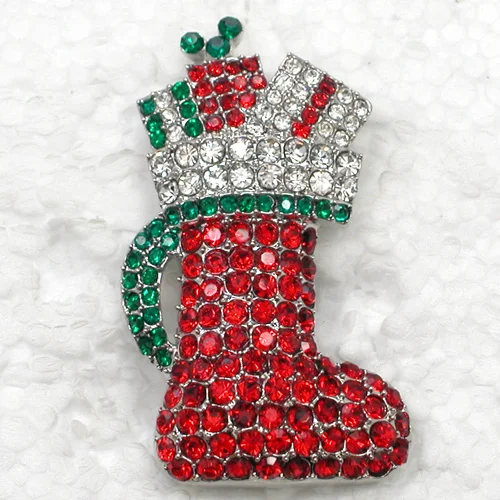 60pcs/lot Mixed Color (Can Notes Color) Wholesale Christmas Brooch Rhinestone Christmas Socks Pin brooches Jewelry Gift C101677 
60pcs/lot Mixed Color (Can Notes Color) Wholesale Christmas Brooch Rhinestone Christmas Socks Pin brooches Jewelry Gift C101677
