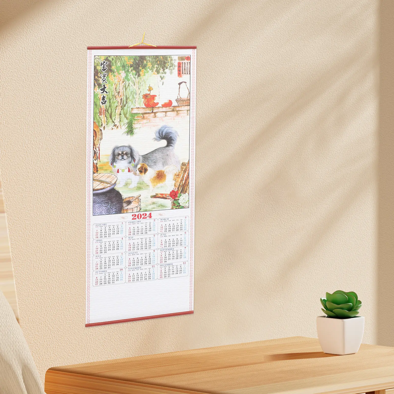 Dragon Year 2024 Chinese Wall Scroll Hanging Calendar For Home Office Decor Traditional Lunar Yearly Planner Large Monthly
Dragon Year 2024 Chinese Wall Scroll Hanging Calendar For Home Office Decor Traditional Lunar Yearly Planner Large Monthly
