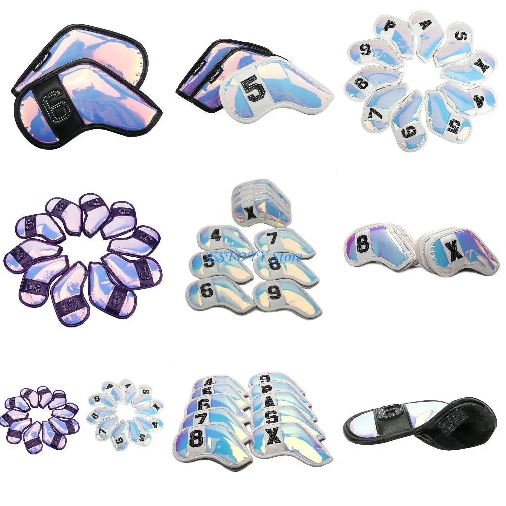G6DE 10Pcs Colorful TPU Material Golf Iron for Head Covers Club Headcover Waterproof Golf Club for Head Cover for Most Irons
G6DE 10Pcs Colorful TPU Material Golf Iron for Head Covers Club Headcover Waterproof Golf Club for Head Cover for Most Irons