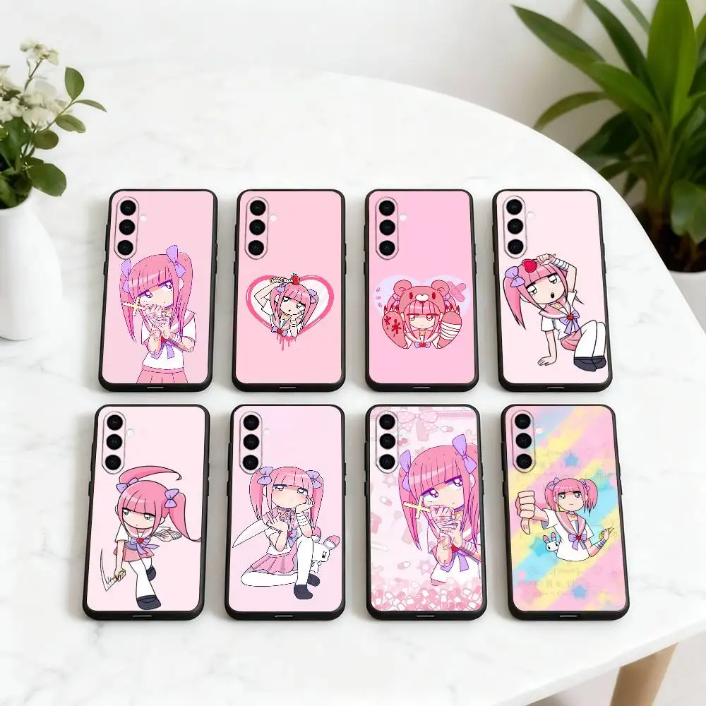 Cute M-menhera Chans-MC Phone Case Black Silicone Soft For Samsung Galaxy A73,A72,A71,A70,A53,A52,A51
Cute M-menhera Chans-MC Phone Case Black Silicone Soft For Samsung Galaxy A73,A72,A71,A70,A53,A52,A51