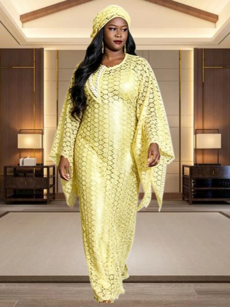 Lace Abaya Hijab Dresses for Woman Luxury Turkey African Outfits Hollow Out Abaya Morocco Kaftan Ankara Dashiki Boubou Robe
Lace Abaya Hijab Dresses for Woman Luxury Turkey African Outfits Hollow Out Abaya Morocco Kaftan Ankara Dashiki Boubou Robe