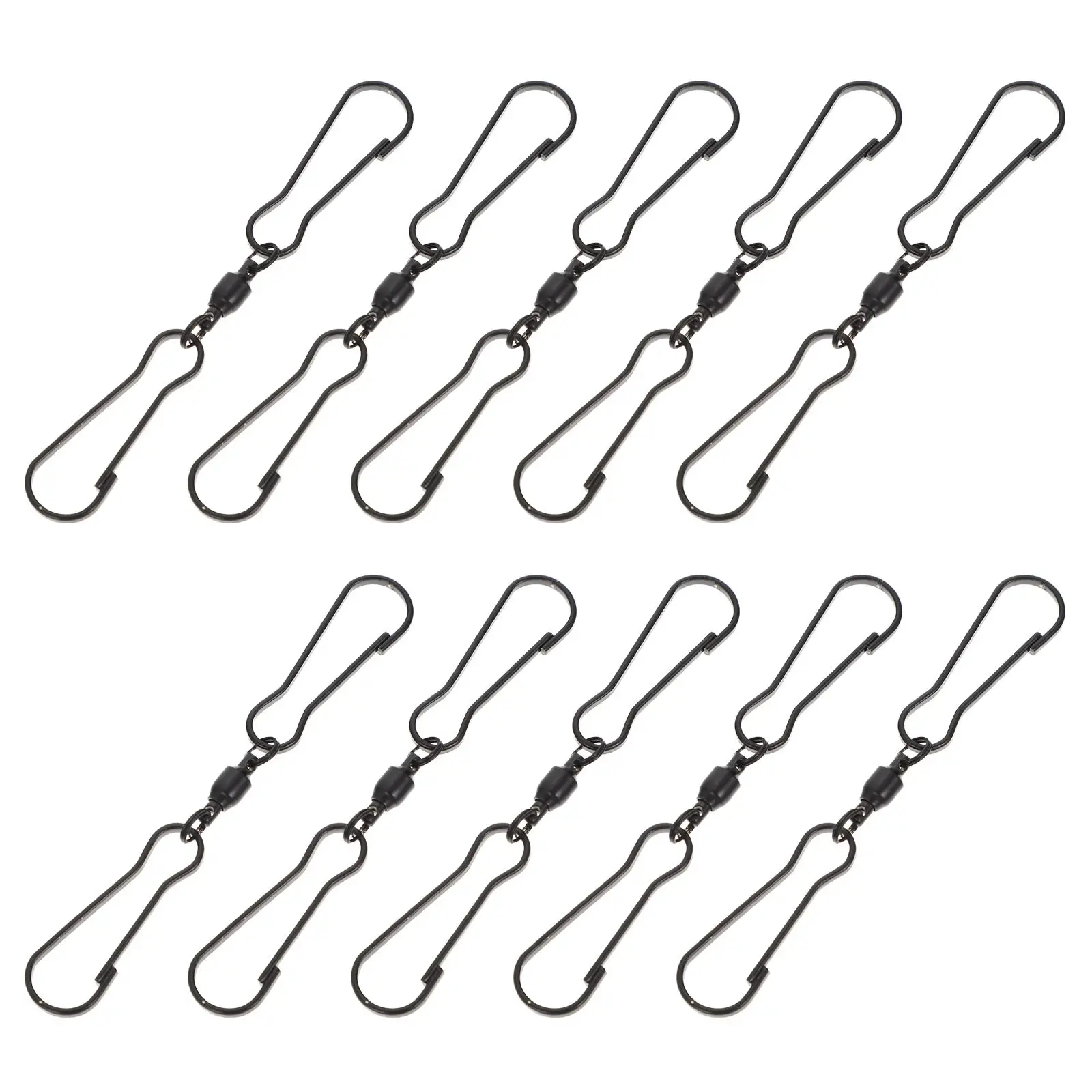 10 Pcs Stainless Steel Bearing Hooks Durable Swivel Clips for Garden Beach Decor Windsocks Yard Flag Display Hangers Metal
10 Pcs Stainless Steel Bearing Hooks Durable Swivel Clips for Garden Beach Decor Windsocks Yard Flag Display Hangers Metal