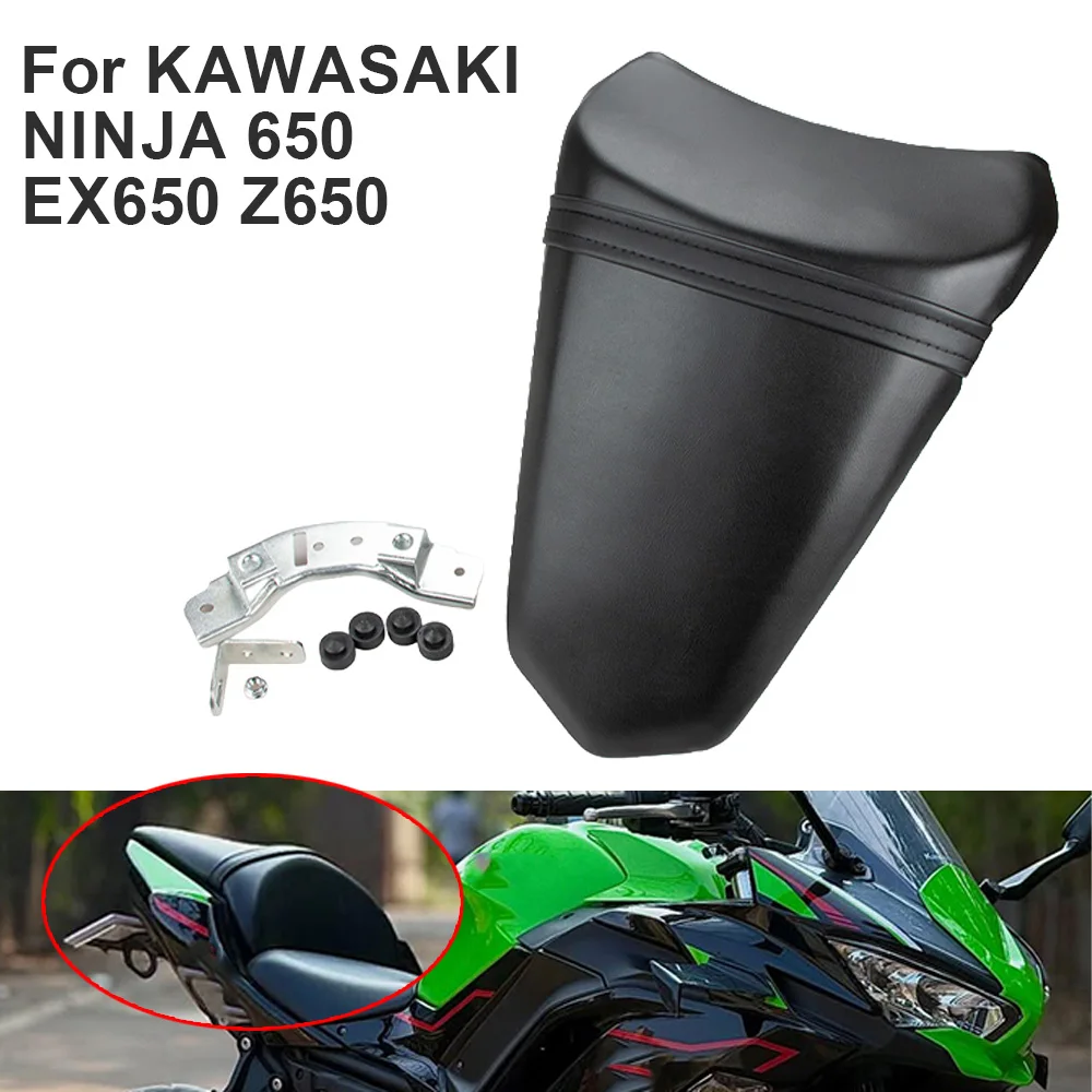 Motorcycle Rear Passenger Seat Pillion Fit For Kawasaki Ninja 650 EX650 Z650 2017 2018 2019 2020 2021
Motorcycle Rear Passenger Seat Pillion Fit For Kawasaki Ninja 650 EX650 Z650 2017 2018 2019 2020 2021