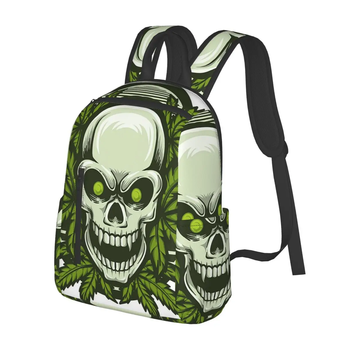 Green Leaves Skull Student Backpack School Bag Hiking Travel Daypack for Men Women Bookbag Shoulder Bags
Green Leaves Skull Student Backpack School Bag Hiking Travel Daypack for Men Women Bookbag Shoulder Bags