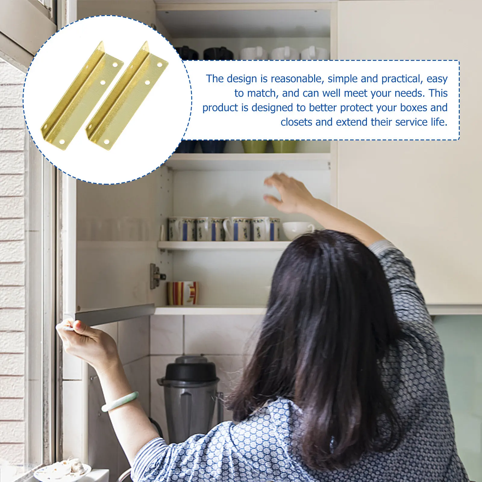 20Pcs Reliable Iron Corner Guards Protect Jewelry Boxes and Closets Home Supplies Wood Box Guards Box Corner Protectors
20Pcs Reliable Iron Corner Guards Protect Jewelry Boxes and Closets Home Supplies Wood Box Guards Box Corner Protectors