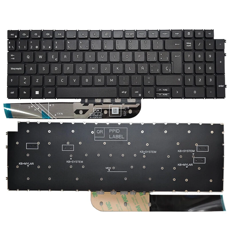 Y+For Dell Inspiron 15 3510 3511 3520 3525 3515 3530 3535 Spanish/Latin Keyboard
Y+For Dell Inspiron 15 3510 3511 3520 3525 3515 3530 3535 Spanish/Latin Keyboard
