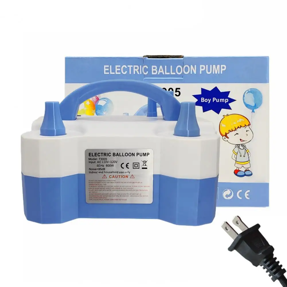 Portable Balloon Inflator Portable Electric Balloon Pump with Dual Nozzle for Birthday Gender Reveal Baby Shower for Party
Portable Balloon Inflator Portable Electric Balloon Pump with Dual Nozzle for Birthday Gender Reveal Baby Shower for Party