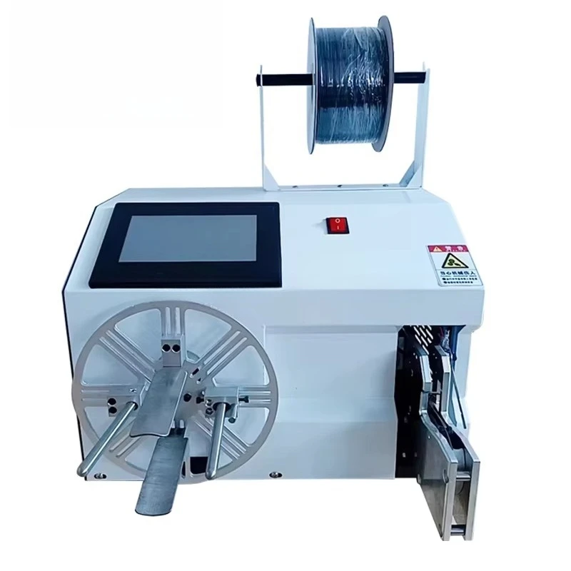 USB cable winding packaging machine Automatic coil winding machine Wire binding machine
USB cable winding packaging machine Automatic coil winding machine Wire binding machine