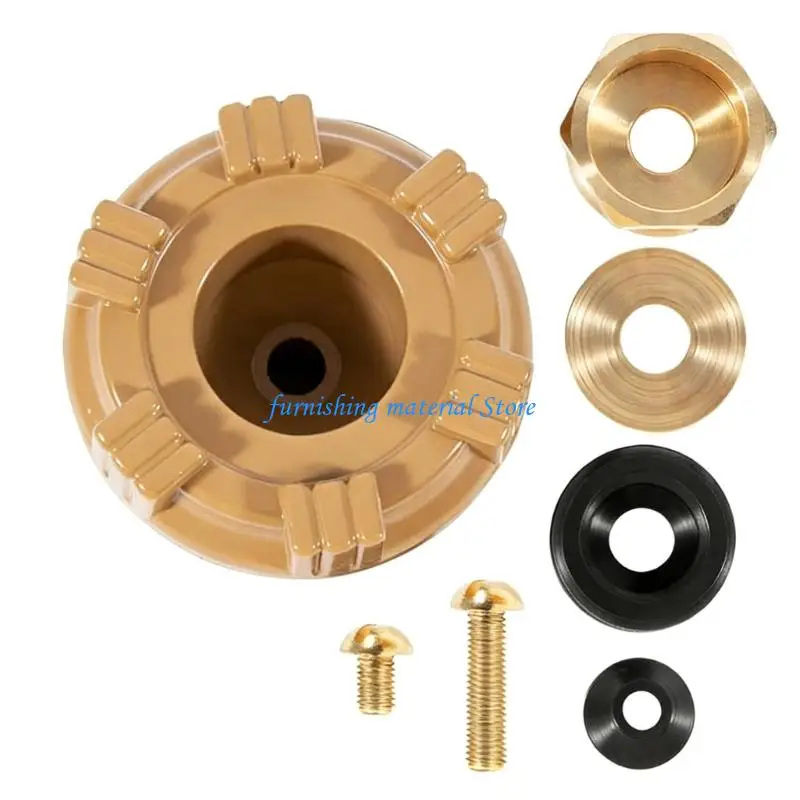 Y5GD Faucet Repair Easy Metal Component Metal Handle with Screws Nut Washer Valves for Devices Models 14 and 18 Accessories
Y5GD Faucet Repair Easy Metal Component Metal Handle with Screws Nut Washer Valves for Devices Models 14 and 18 Accessories